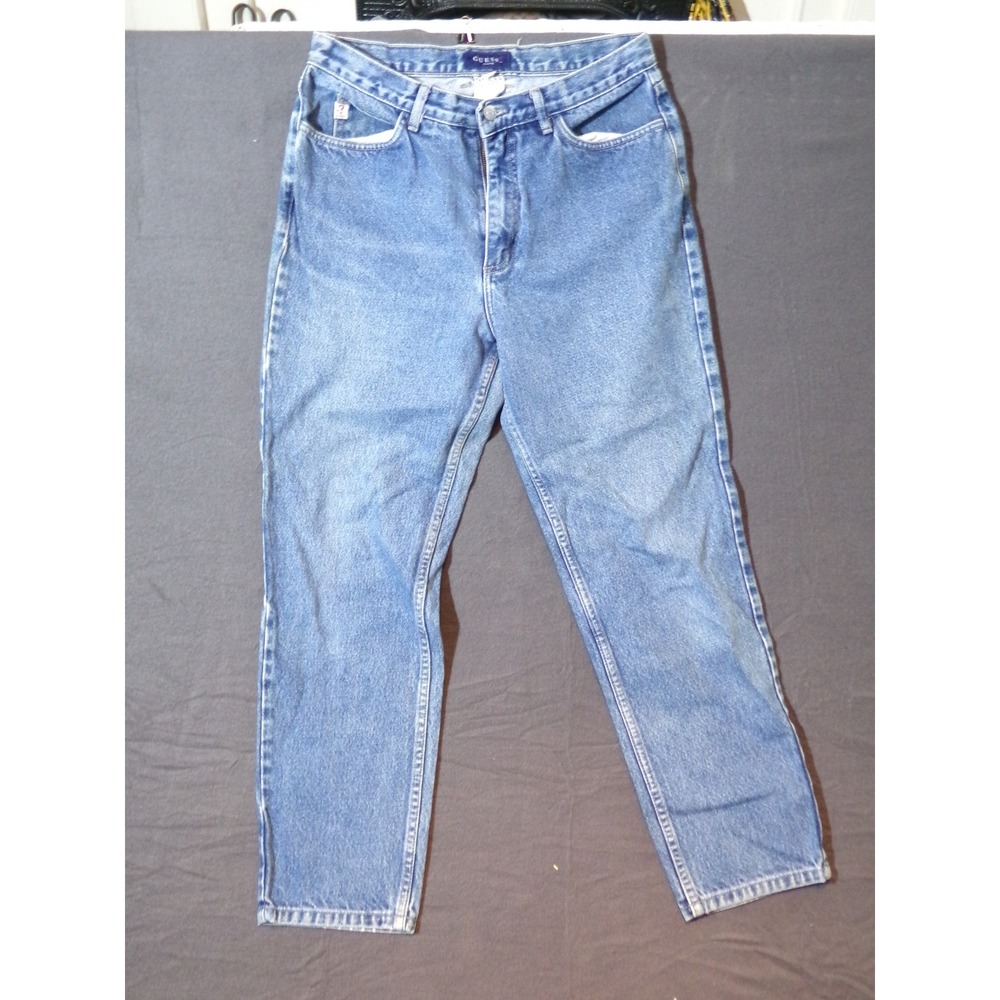 Vintage Guess Jeans USA American Tradition Mom Jeans High Waist Size 32